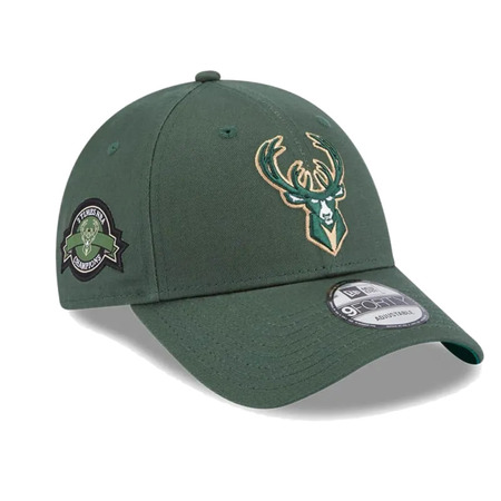 Die neue Ära Milwaukee Bucks Team Seitenaufnäher 9FORTY Cap