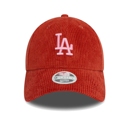 Neu Era MLB Frau LA Dodgers Cord 9FORTY Einstellbare Kappe "Red"