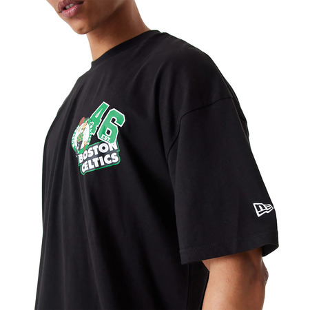 Neu Era NBA Boston Celtics Arch Wordmark Oversized T-Shirt