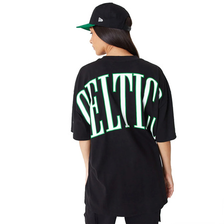 Neu Era NBA Boston Celtics Arch Wordmark Oversized T-Shirt