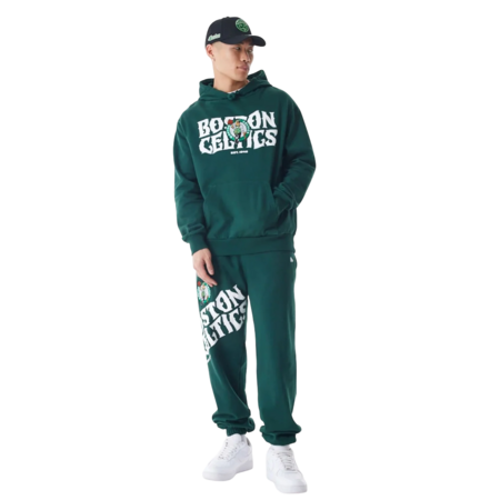 Neu Era NBA Boston Celtics CF Graphic Oversized Pullover Hoodie