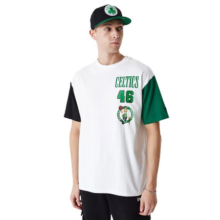 Neue Era NBA Boston Celtics Schnitt Sew überdimensional T-Shirt