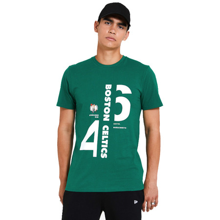 Neue Era NBA Boston Celtics gegründete Grafik T-Shirt