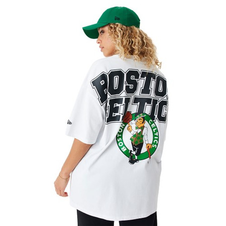 Neue Era NBA Boston Celtics Large Graphic Oversized T-Shirt