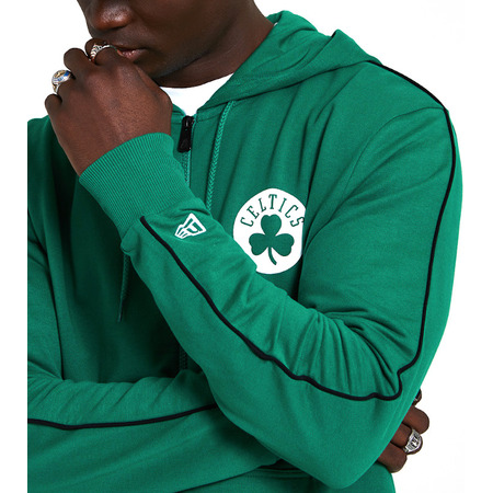 Neue Era NBA Boston Celtics Stripe Piping FZ Hoody