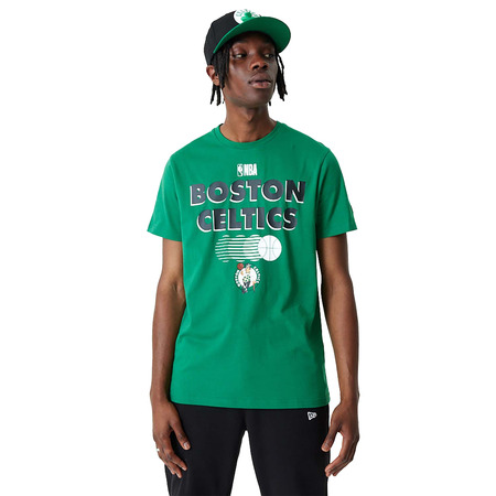 New Era NBA Boston Celtics Team Graphic Tee "Green"