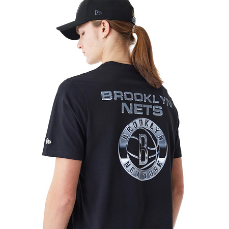 New Era NBA Brooklyn Nets Holographic T-Shirt