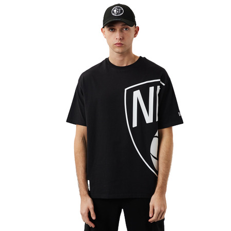 New Era NBA Brooklyn Nets Side Logo Oversize Tee