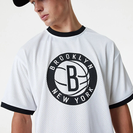 New Era NBA Brooklyn Nets Team Logo Mesh OS Tee