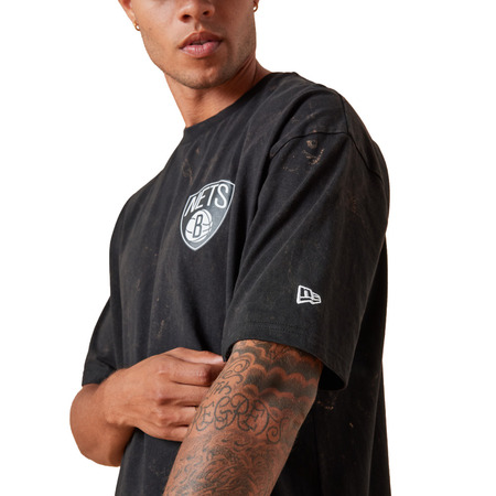 Neue Era NBA Brooklyn Netze Washed Pack Graphic T-Shirt