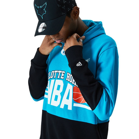 Neu Era NBA Charlotte Hornets Werft zurück Hoodie