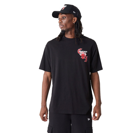 New Era NBA Chiago Bulls Team Graphic Oversized T-Shirt