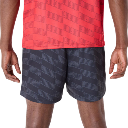 New Era NBA Chicago Bulls All Over Print Graphic Shorts