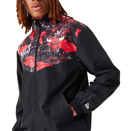 Neue Era NBA Chicago Bulls AOP Panel Track Jacket