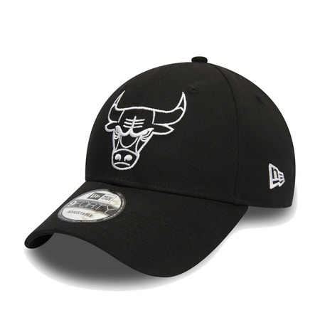 Neue Era NBA Chicago Bulls Essential Outline 9FORTY Cap "Black"