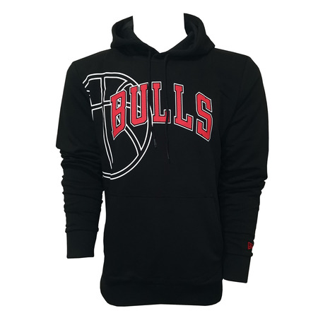 New Era NBA Chicago Bulls Graphic Basketaball Hoody