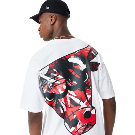 Neu Era NBA Chicago Bulls Large Infill Oversized T-Shirt