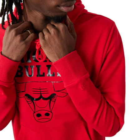 Neu Era NBA Chicago Bulls Logo Foliendruck "Rot"