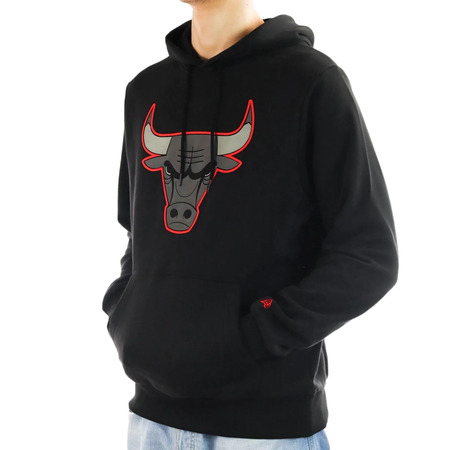 Neu Era NBA Chicago Bulls Logo Outline Pollover Hoodie