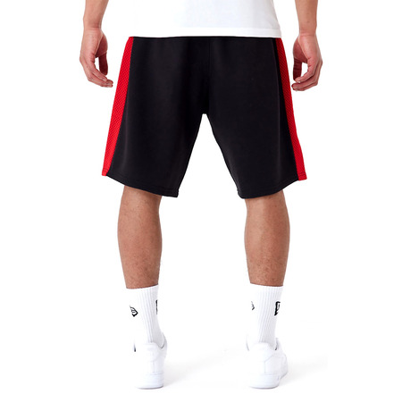 Neue Era NBA Chicago Bulls Mesh Panel überdimensionierte Shorts