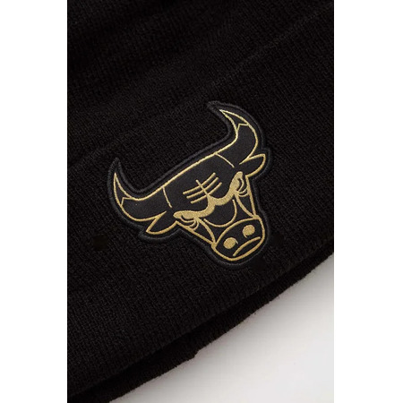 Neu Era NBA Chicago Bulls Metallic Beanie der Abzeichen