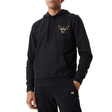 Neu Era NBA Chicago Bulls Metallic Hoodie "Black-Gold"