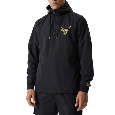 Neu Era NBA Chicago Bulls Metallic Windbreaker "Black-Gold"