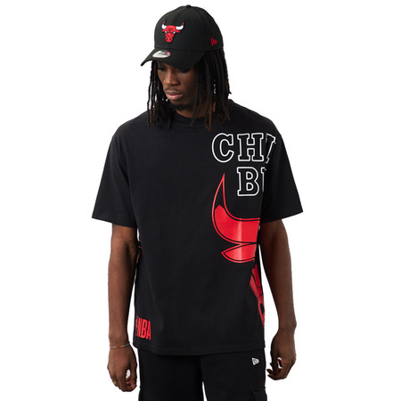 Neue Era NBA Chicago Bulls Side Logo Oversize Tee