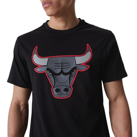 Neu Era NBA Chicago Bulls Outline Tee "Schwarz"