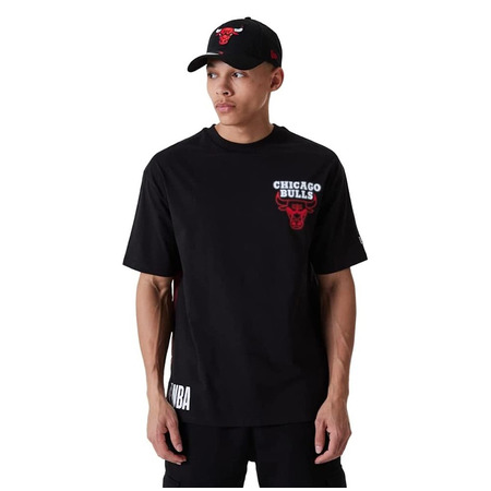 Neu Era NBA Chicago Bulls Oversize BP Logo Neon Tee