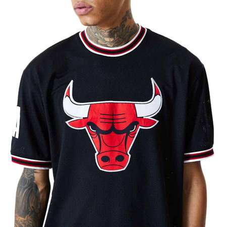 Neue Era NBA Chicago Bulls überdimensionale Applique Tee