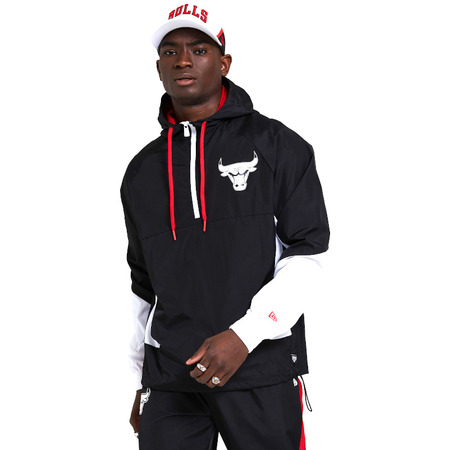 Neue Era NBA Chicago Bulls Drucken Infill Windbreaker