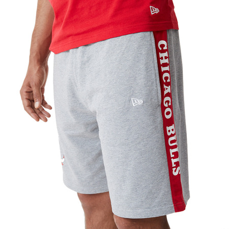 Neu Era NBA Chicago Bulls Side Panel Shorts "Grey-Red"