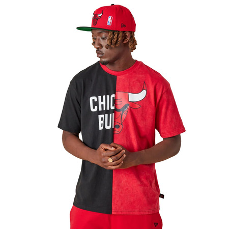 New Era NBA Chicago Bulls Split Graphic T-Shirt