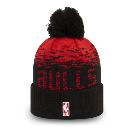 Neu Era NBA Chicago Bulls Sport Strick Manschette Mütze Pompom