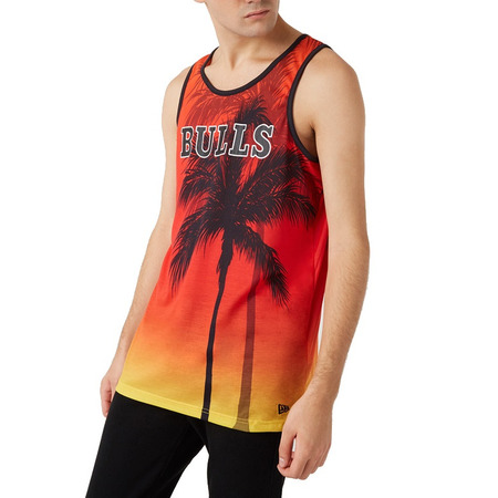 Neue Era NBA Chicago Bulls Summer City AOP Tank Top