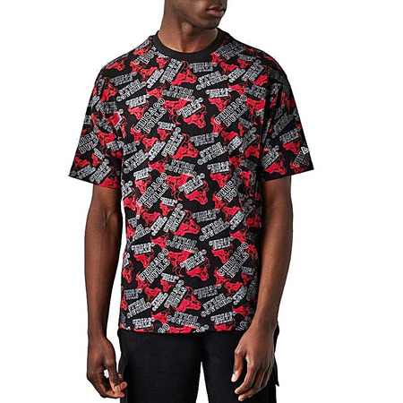 Neue Era NBA Chicago Bulls Team AOP Oversize Tee