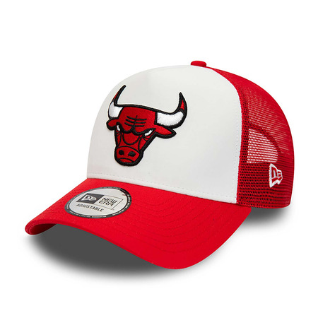 Neu Era NBA Chicago Bulls Team Farbe A-Frame Trucker Cap "Red"