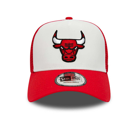 Neu Era NBA Chicago Bulls Team Farbe A-Frame Trucker Cap "Red"