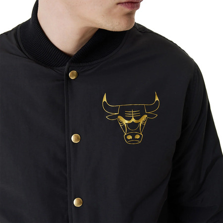 Neue Era NBA Chicago Bulls Team Script Bomber Jacke