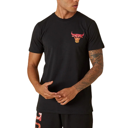 New Era NBA Chicago Bulls Team Wasserdruck Logo T-Shirt