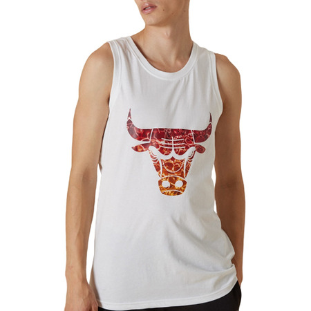 Neu Era NBA Chicago Bulls Team Wasserdruck Logo Tank Top