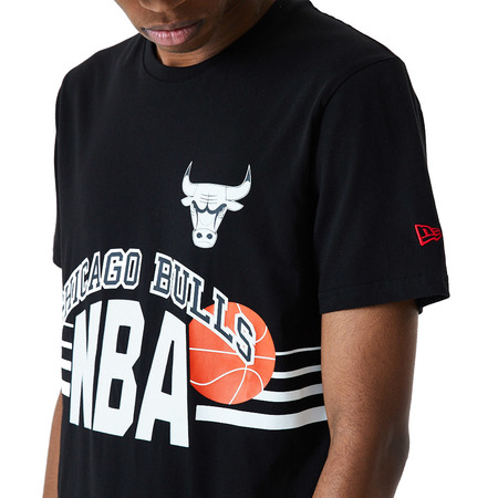 Neu Era NBA Chicago Bulls werfen zurück T-Shirt