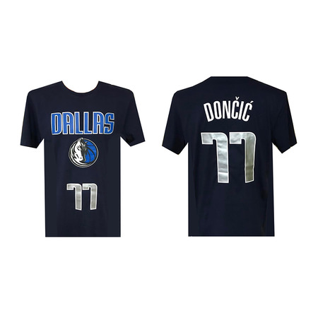 New Era NBA Dallas Mavericks Logo Tee # 77 Dončić #