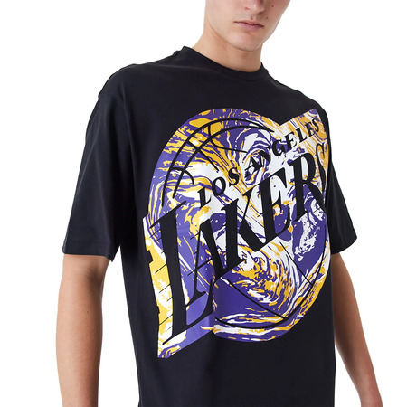 Neu Era NBA L.A Lakers All Over Print Infill Oversized T-Shirt