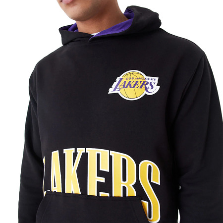 New Era NBA L.A. Lakers Arch Graphic Oversized Pullover Hoodie