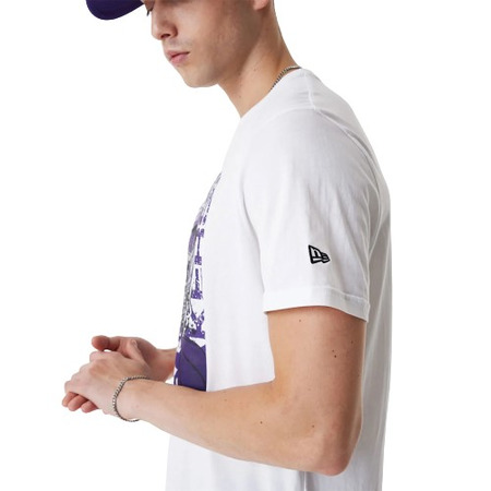 Neu Era NBA L.A. Lakers Basketball Graphic T-Shirt "White"