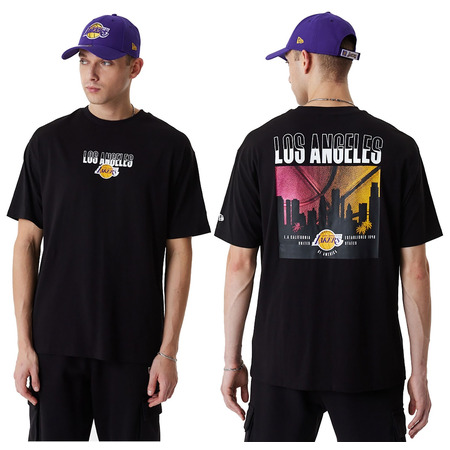 Neu Era NBA L.A Lakers City Graphic Oversized T-Shirt