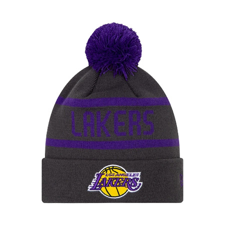 Neue Ära NBA L.A. Lakers Jake Cuff Mütze Pompom