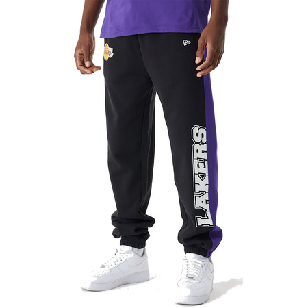 Neu Era NBA L.A. Lakers Large Graphic Joggers "Schwarz"